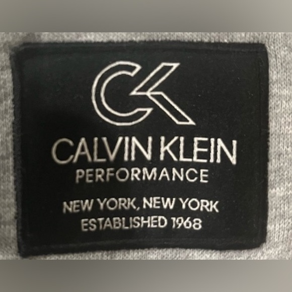 Calvin Klein Gray Sweatpants Performance size Large Woman Designer. - Picture 7 of 14